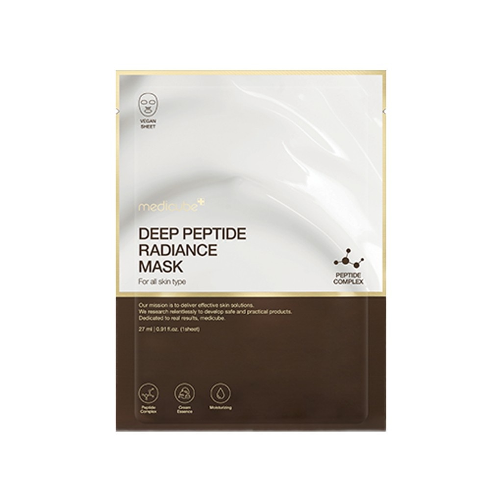 Máscara Facial Medicube Deep Peptide: Radiância e Firmeza