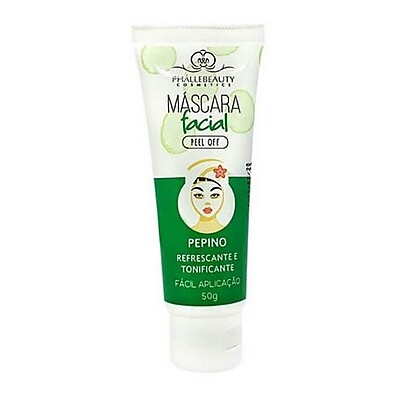 Máscara Facial Peel Off Pepino PH050 - Pele Limpa e Refrescada