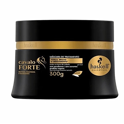 Máscara Haskell Cavalo Forte 300g: Cabelos Fortes e Brilhantes