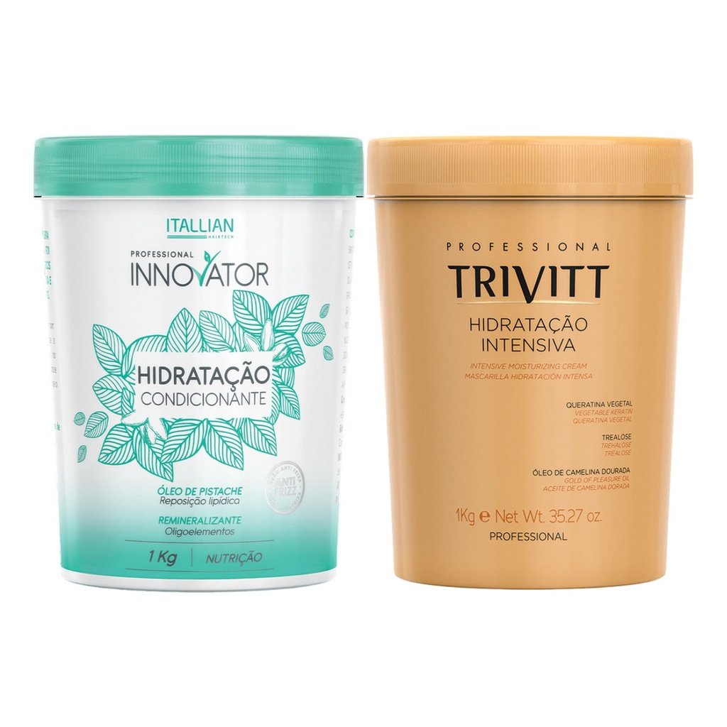 Máscara Hidratante Trivitt & Innovator: Cabelos Revitalizados!