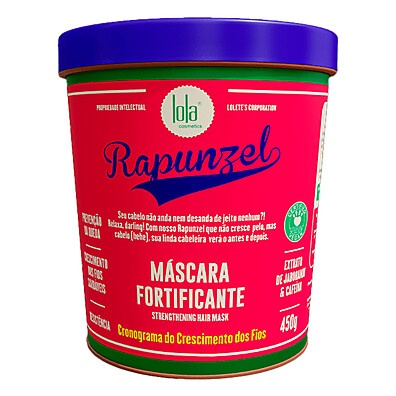 Máscara Lola Rapunzel 450g: Crescimento Saudável e Fortalecimento