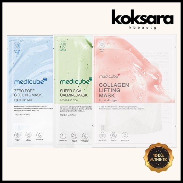 Máscara Medicube Colágeno Cica: Refresque e Revitalize!