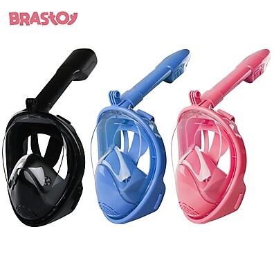 Máscara Mergulho Full Face Brastoy: Snorkel Sem Esforço!