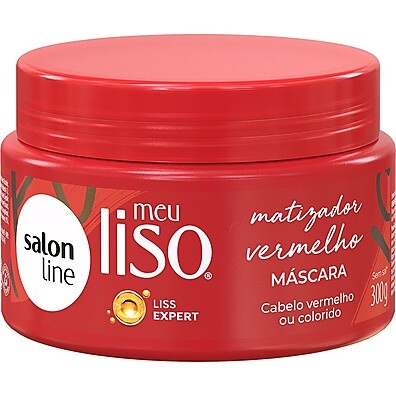 Máscara Meu Liso Matizador Vermelho Salon Line: Tudo Sobre