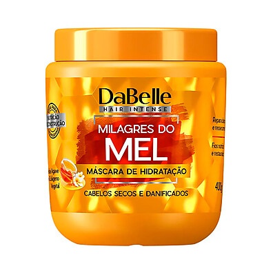 Máscara Milagres do Mel DaBelle: Hidratação Profunda