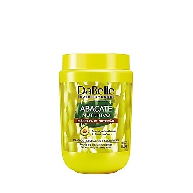 Máscara Nutritiva Dabelle Abacate: 800g de Hidratação Intensa