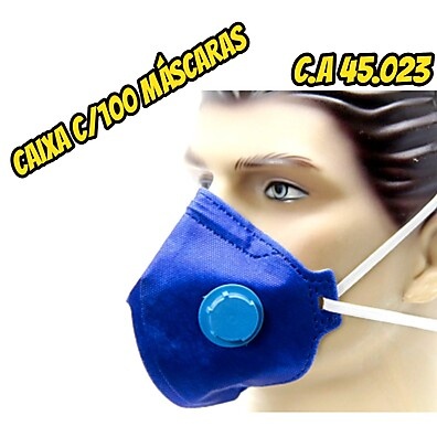 Máscara PFF1 com Válvula: Proteção e Conforto!