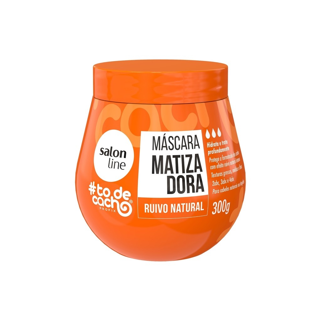 Máscara Ruivo Natural #todecacho: Cachos Vibrantes!