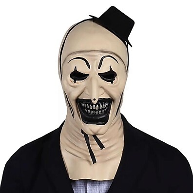 Máscara Terrifier: O Terror do Halloween!