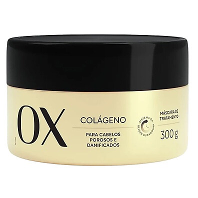 Máscara Tratamento OX Colágeno 300g – Hidratação Profunda
