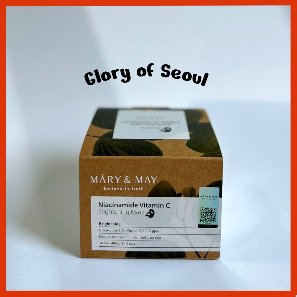 Máscara Vitamina C Mary&May: Ilumine Sua Pele!