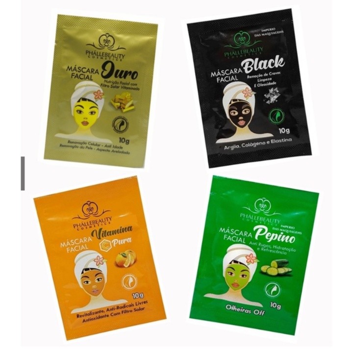 Máscaras Faciais PhálleBeauty: Pele Radiante!