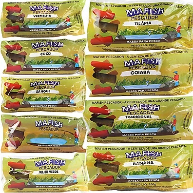 Massa de Pesca Mafish Piapara 200g: Isca Imbatível!