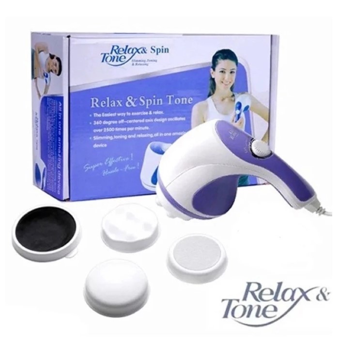 Massageador Corporal Orbital 360º: Relaxamento Profissional em Qualquer Lugar
