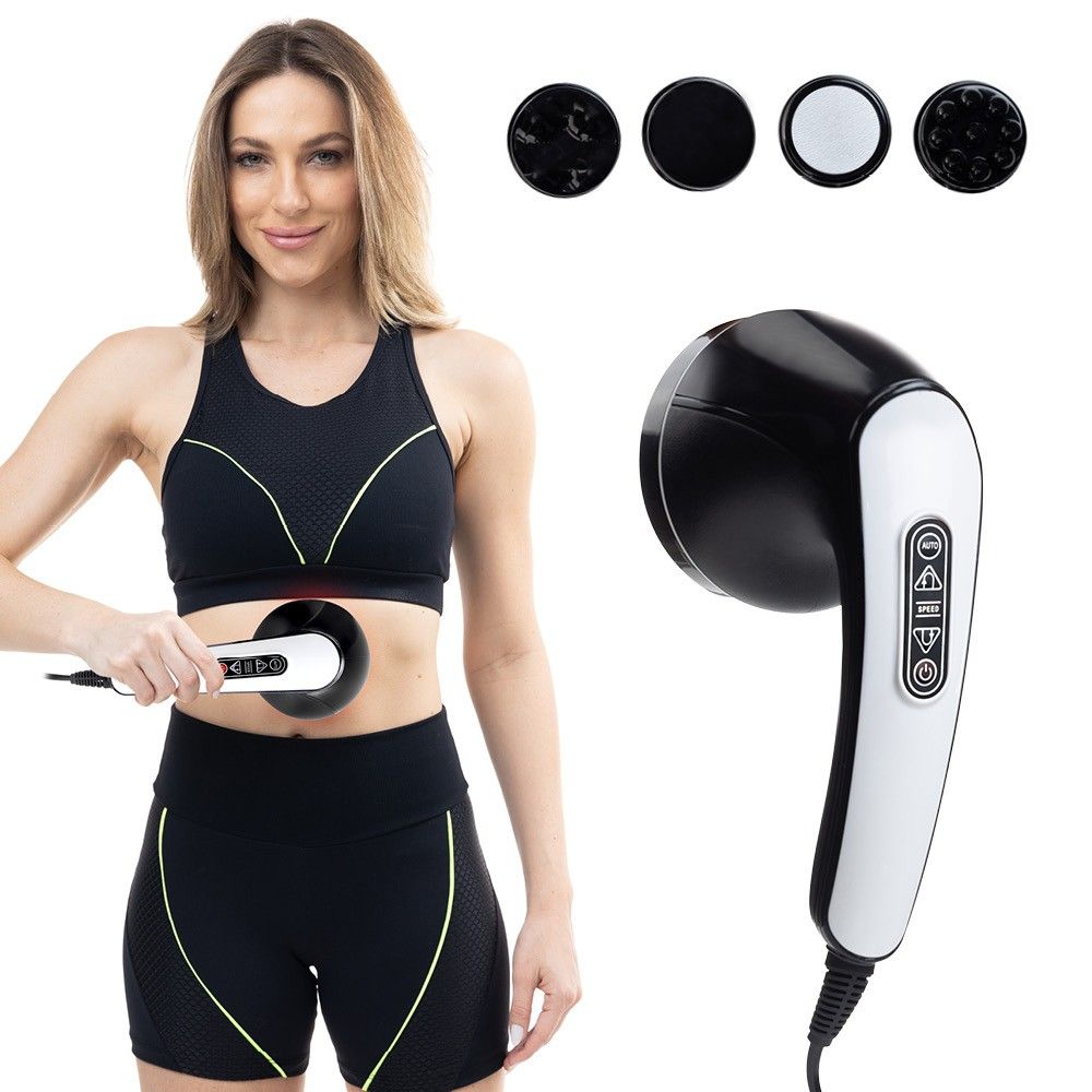 Massageador Orbital Black: Relaxamento Profundo