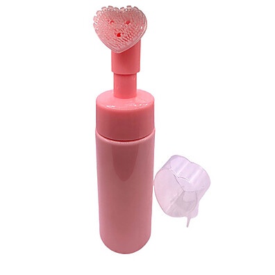 Espumador Facial Rosa Helen Color: Limpeza + Massagem