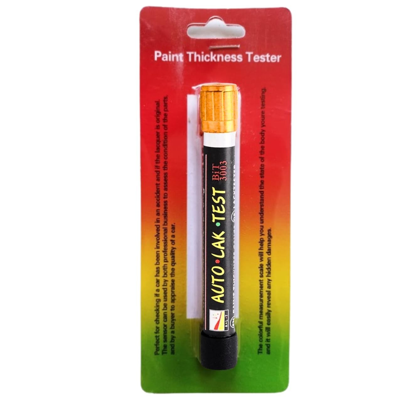Caneta Teste De Espessura De Revestimento De Automóveis Massamedidor Teste Detecta Carro Batido Retoque Pintura Massa Tinta Verniz