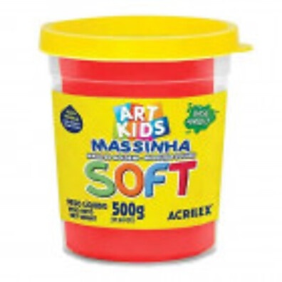 Massinha Modelar Soft 500g: Crie e Divirta-se!