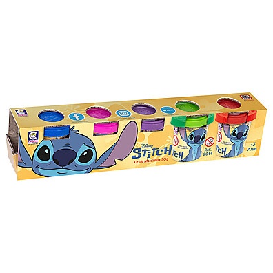 Massinha Stitch Disney: Kit 50g para Criar e Brincar!