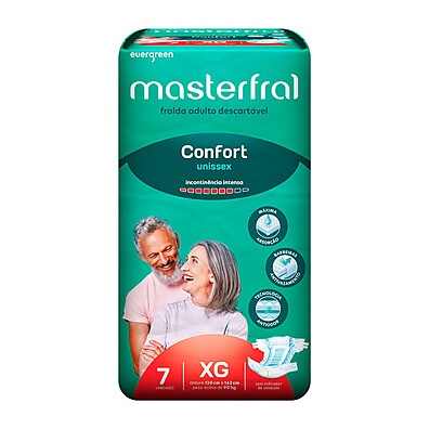 Masterfral XG: Fralda Geriátrica Conforto e Segurança