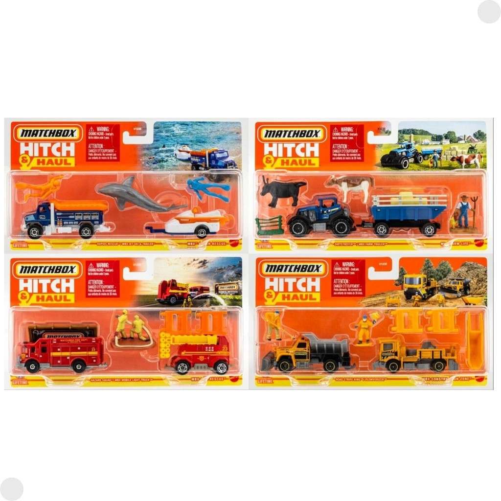 Matchbox Hitch & Haul: Aventura e Diversão!