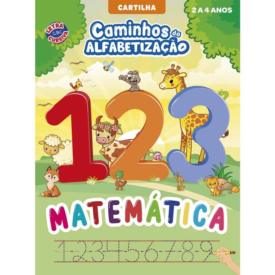 Matemática Divertida: Cartilha 2-4 Anos
