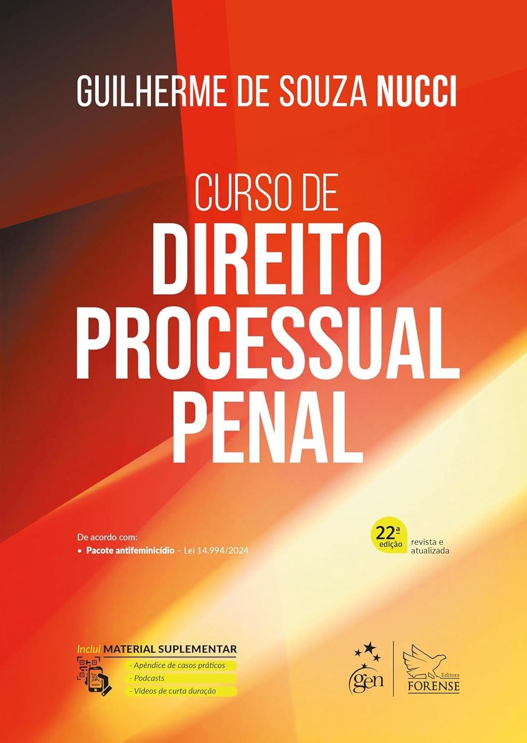 Curso de Direito Processual Penal 22ª Edição 2025: Domine a Matéria com Nucci
