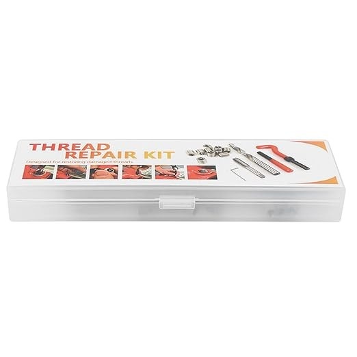 Kit de Reparo de Rosca M4, Materiais e Processamento de, Eficiência de Manutenção Eficiente, Adequado para Materiais de Aço Em Geral e Ligas Não Ferrosas,