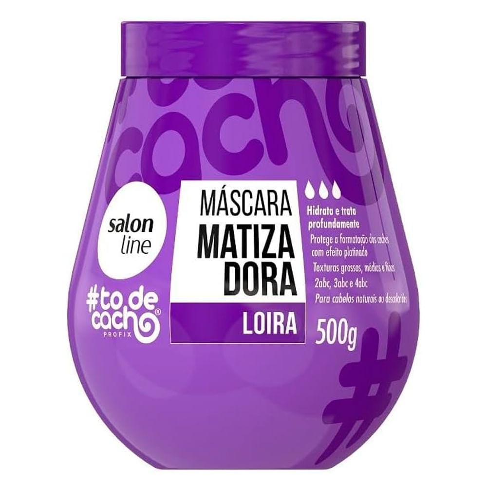 Matizadora To de Cacho: Cachos Loiros Radiantes!