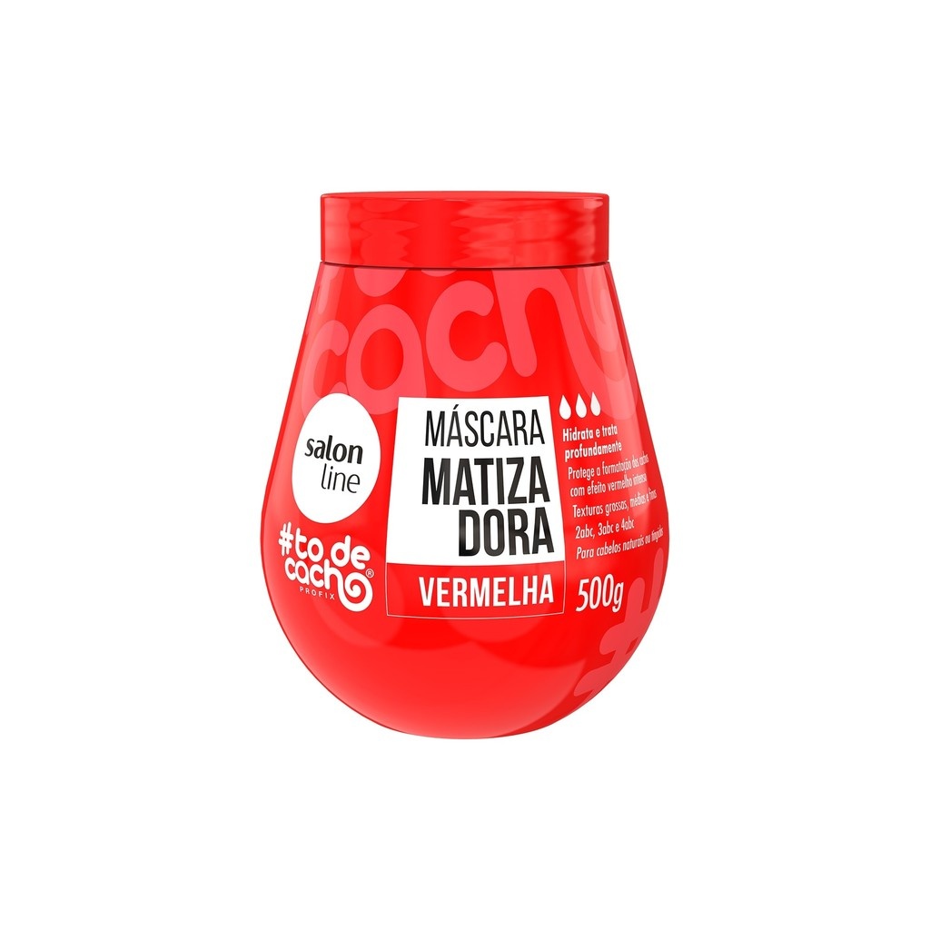 Matizadora Vermelha #todecacho: Cachos Radiantes!