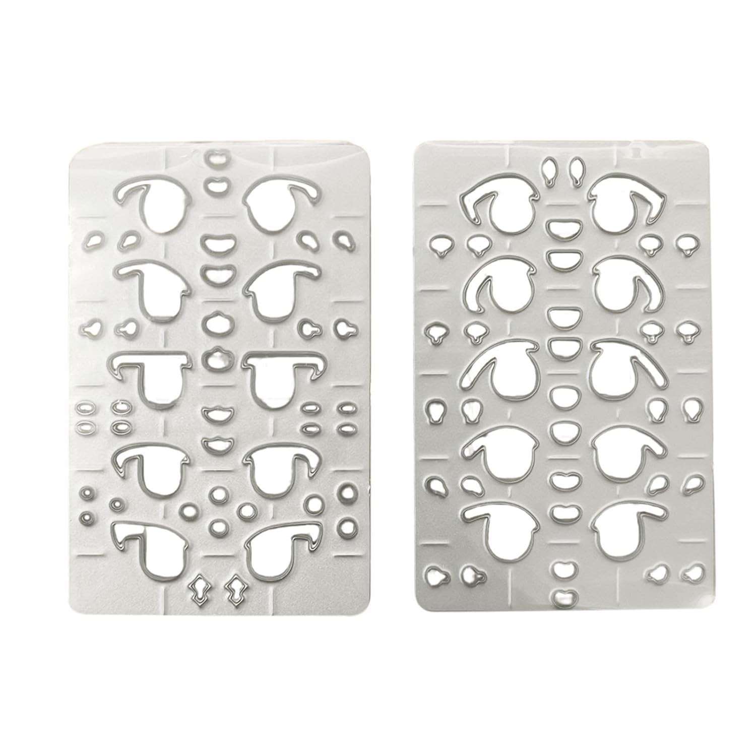 Baoblaze Conjunto de Matrizes para Cortar Olhos de Boneca - Ferramenta de Precisão em Metal para Artesanato