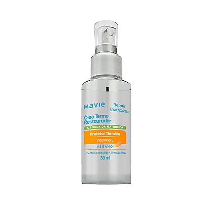 Mavie Vegano: Óleo Capilar Nutritivo 30ml