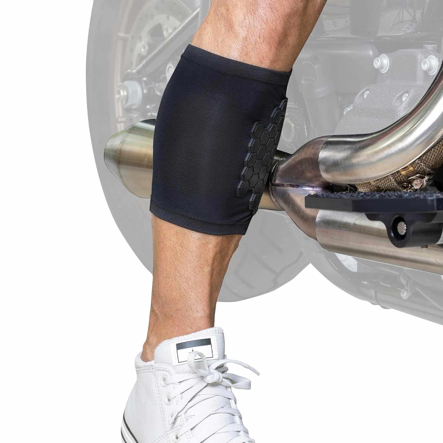 max-no-moto-maxima-da-burnjacket-largo-ajuste-contra-de-tubo-queimaduras-318-406-protecao-cm-escape-a