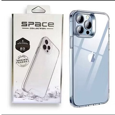 Kit Capinha Space + Película de Privacidade para iPhone 11 a 16 Pro Max