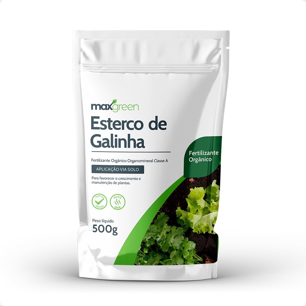 MaxGreen: Esterco de Galinha para Plantas Vibrantes