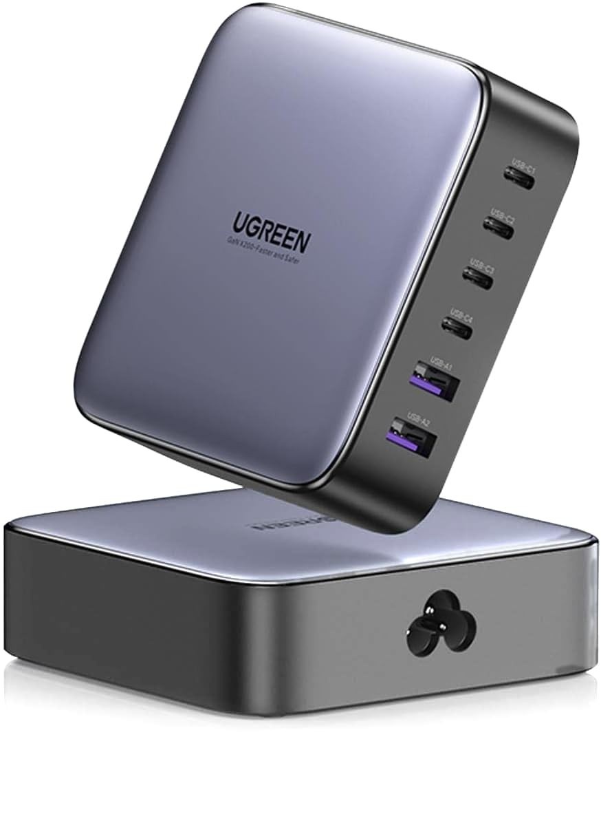 Carregador UGREEN Nexode 200W GaN: Potência Máxima para Todos Seus Dispositivos USB-C