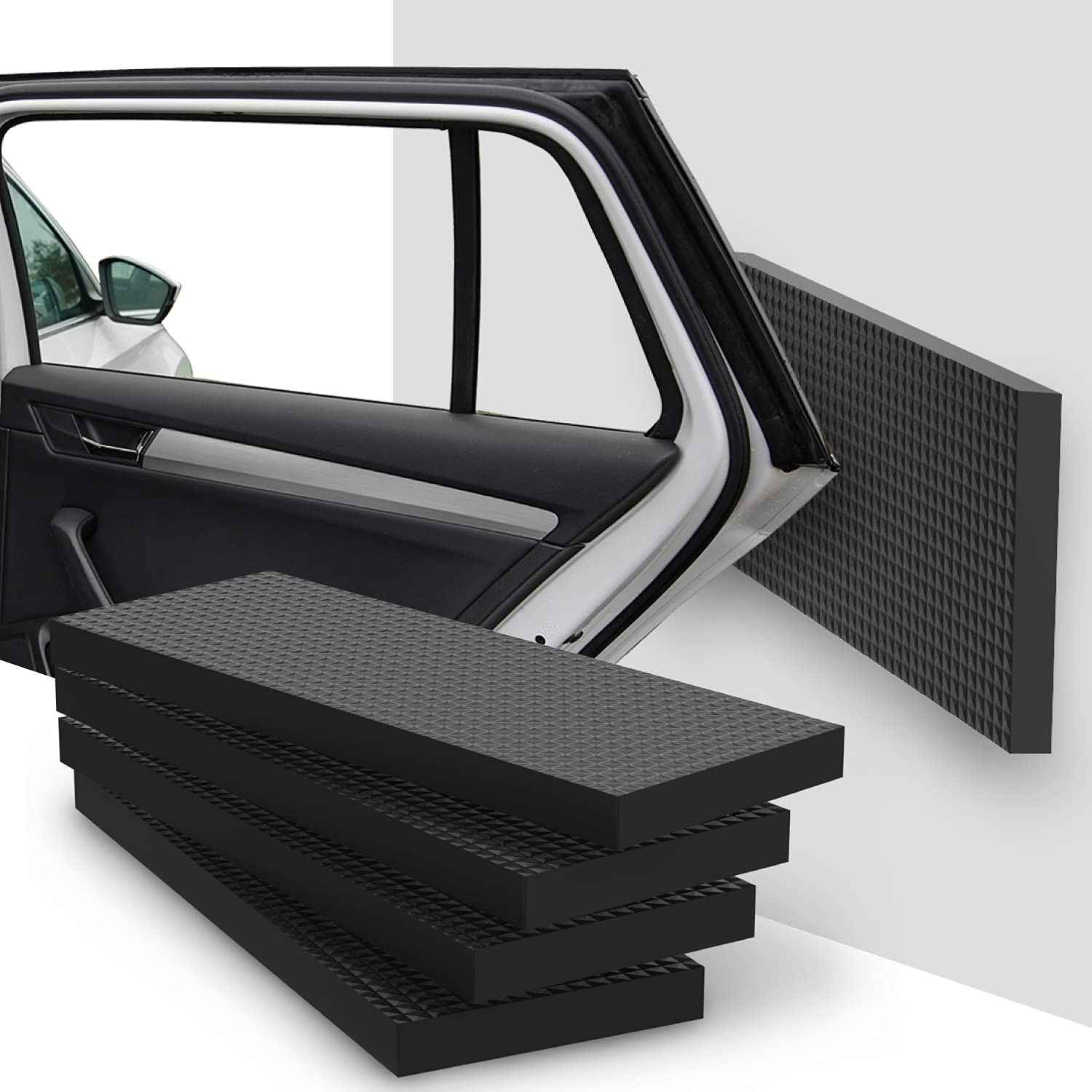 Protetor de Parede Fosmon Garagem Grande 4 Pçs - Proteção Máxima para seu Carro!