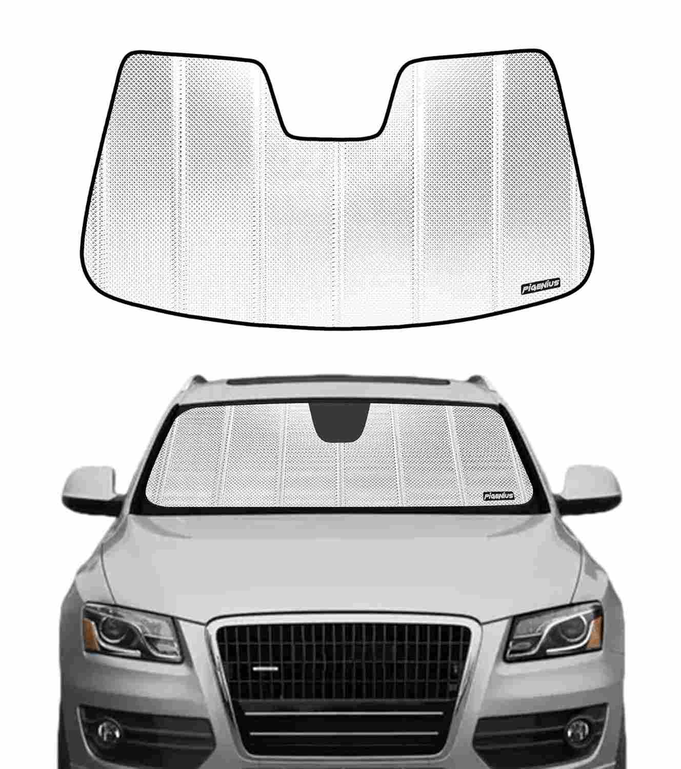 Para-brisas Refletivo para Audi Q5 e SQ5 2024 | Película Alumínio com Máxima Proteção Solar