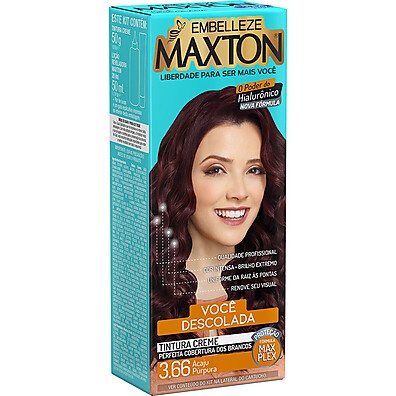 Maxton Púrpura Sedução: Tinta Fácil e Profissional