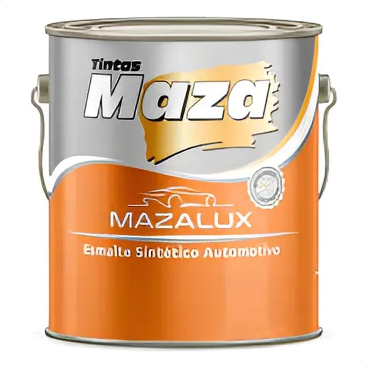 Mazalux Esmalte Automotivo 3,6L - Branco Puro de Alta Qualidade para Pintura Profissional