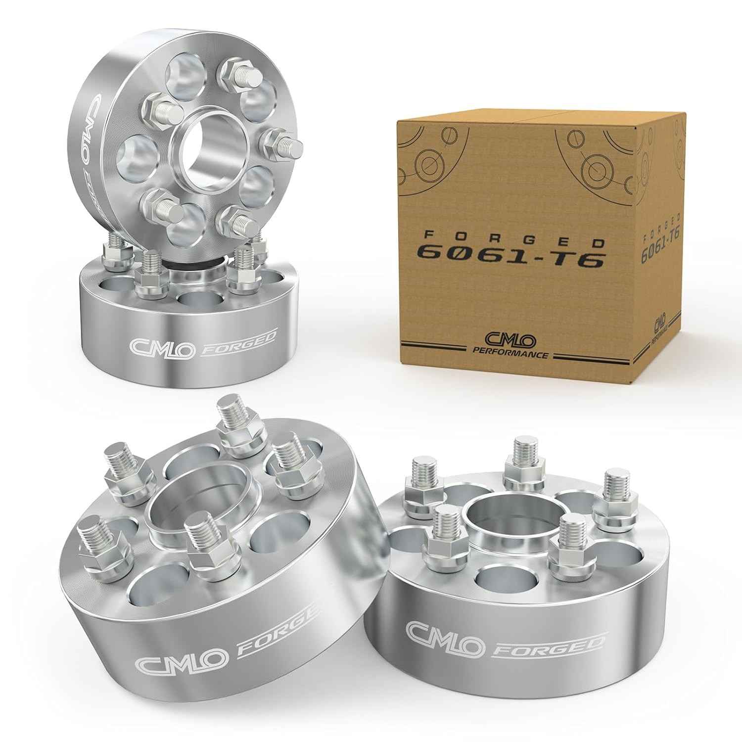 Espaçadores de Roda Hubcentric 50mm 5x114.3 para Genesis, Mazda, Kia, Mitsubishi e mais