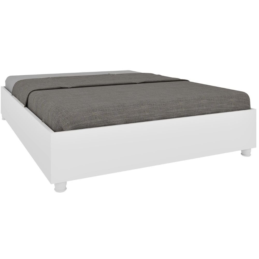 Cama de Casal Mônaco Tcil Móveis - Design Elegante em MDP para Quarto Moderno