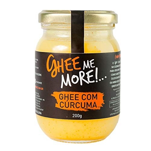 Manteiga Ghee Me More 200g Curcuma - Sem Lactose