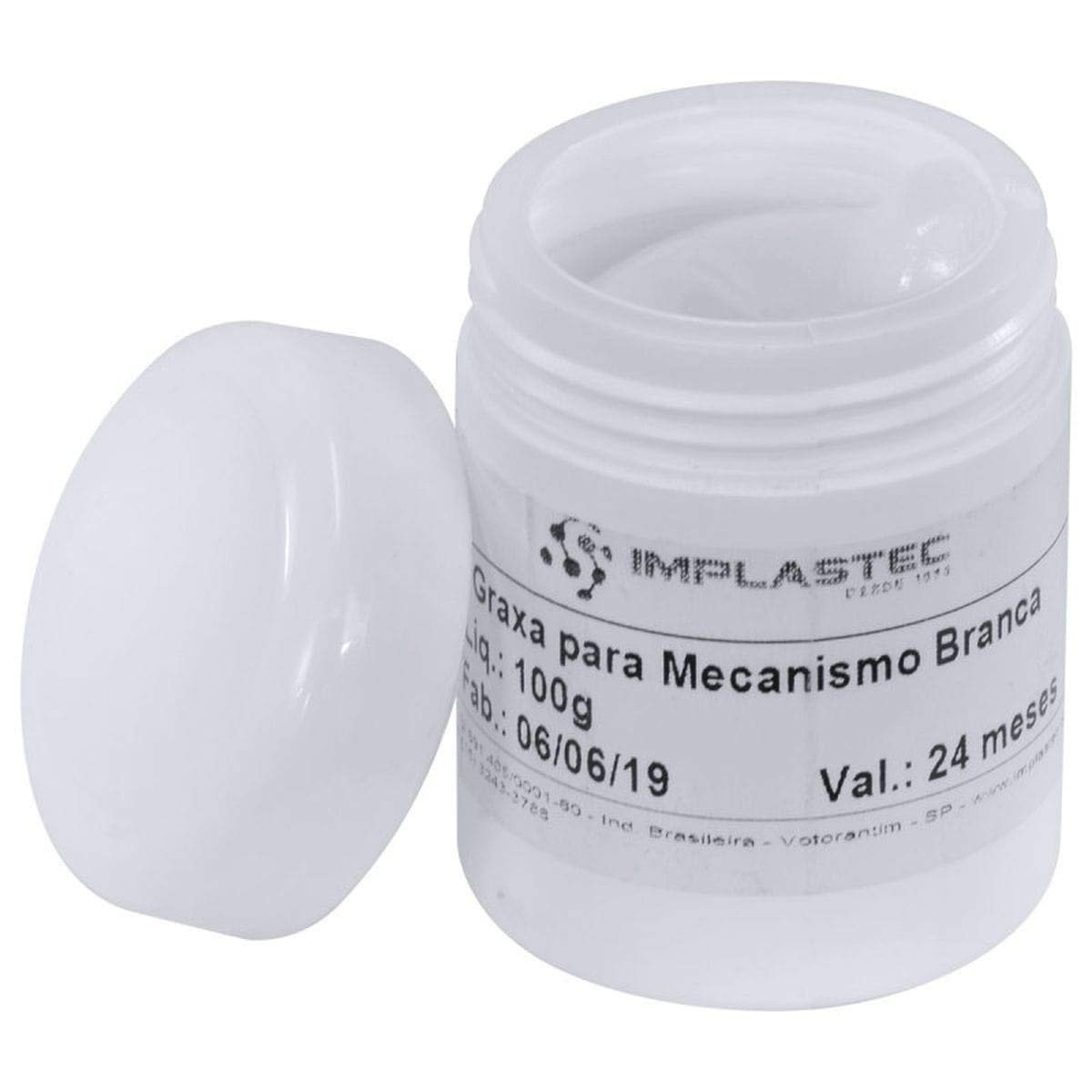 Graxa Branca para Mecanismos Implastec - Pote 100g: Lubrificação Superior e Duradoura
