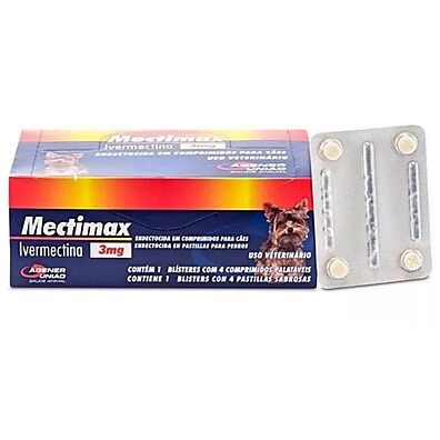 Mectimax 3mg: Elimine Parasitas do Seu Cão!