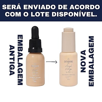 Base Líquida Pri Lessa Angel Wings: Pele Perfeita com Cobertura Média