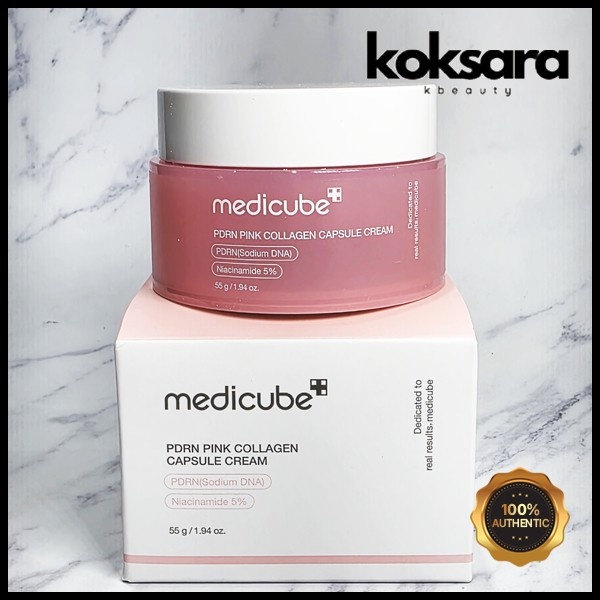 Medicube PDRN: Creme Facial Rosa Clareador e Hidratante