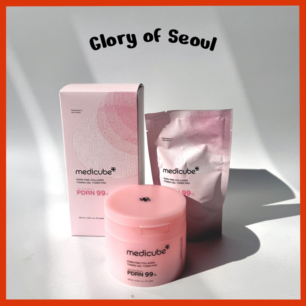 MEDICUBE PDRN: Revitalize a Pele com 70 Pads