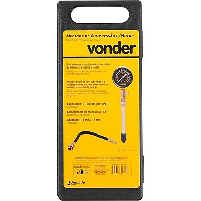Medidor de Compressão Vonder: Teste Seu Motor!