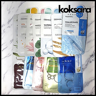 Mediheal Máscara Facial: Hidratação Coreana 24/7